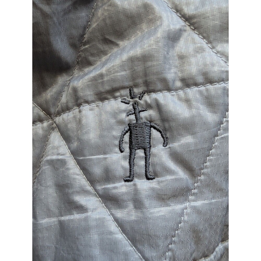 Smartwool Women’s XL Gray Merino Wool Insulated Hooded Full Zip Jacket - Picture 5 of 11